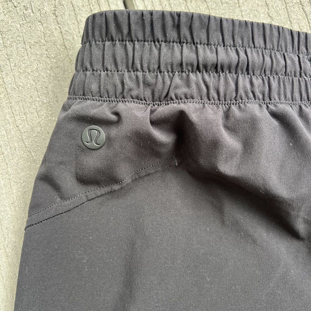 Lululemon Swift Mid-Rise Wide Leg Pant Black-Size 4 - Picture 4 of 6